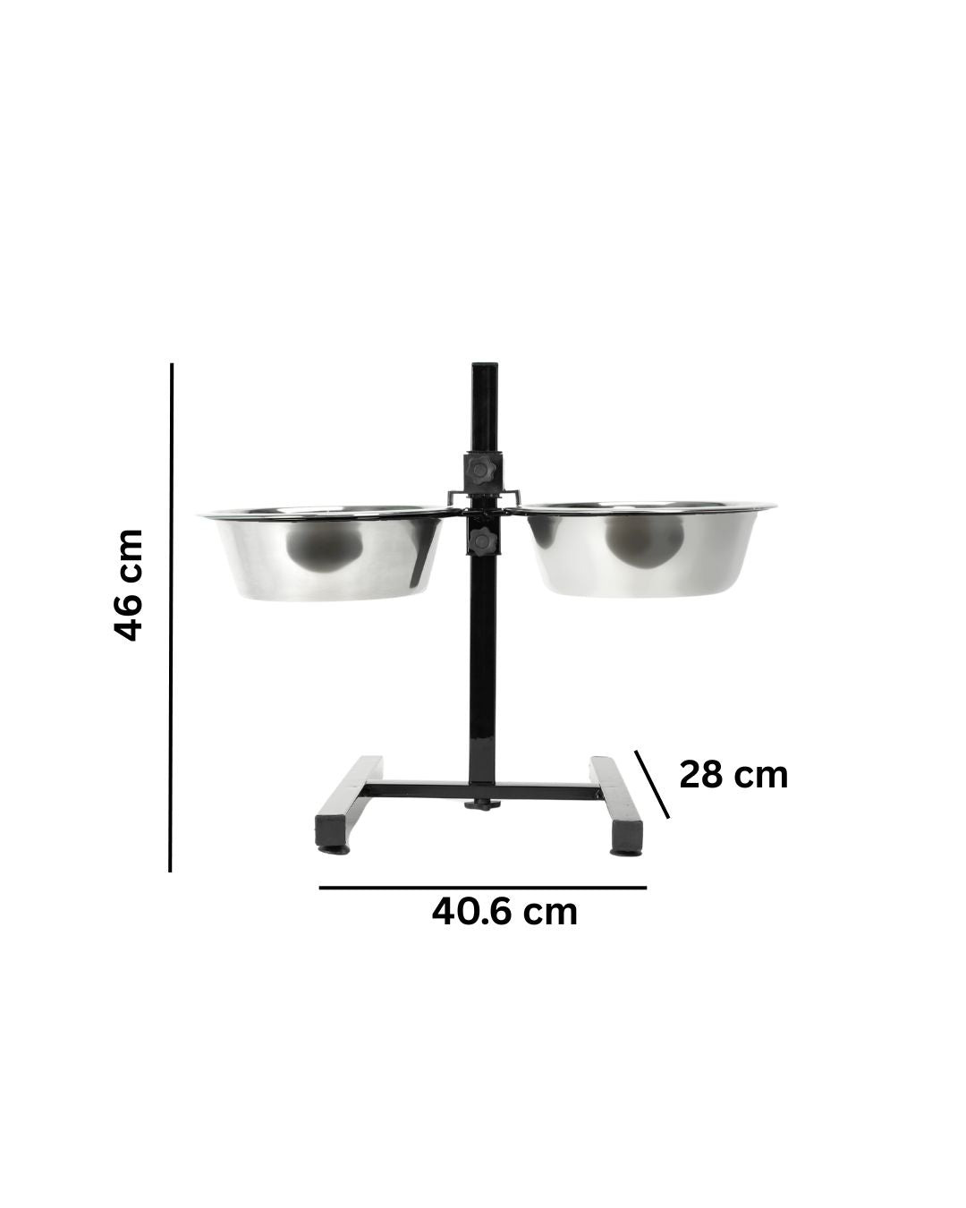 Pet Feeding Station Dimensions for small, medium and large breeds