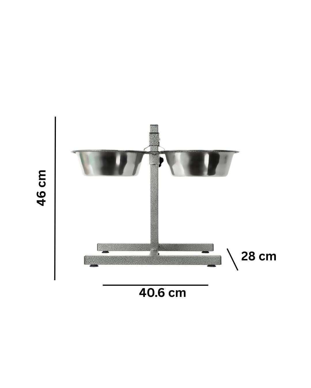 Pet Feeding Station Dimensions for small, medium and large breeds