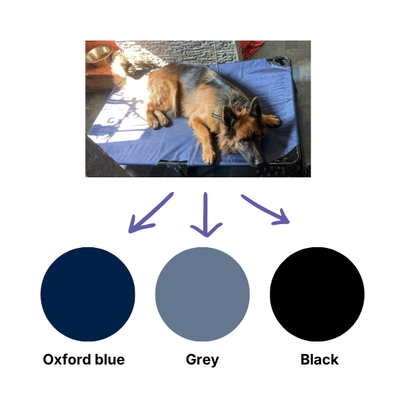 Foldable Elevated Dog Bed Fabric - Military-Grade & Washable