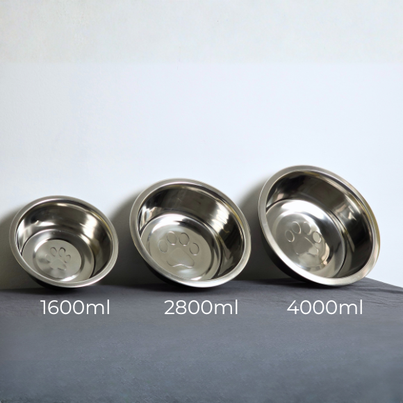 Custom Engraved Stainless Steel Dog Bowl