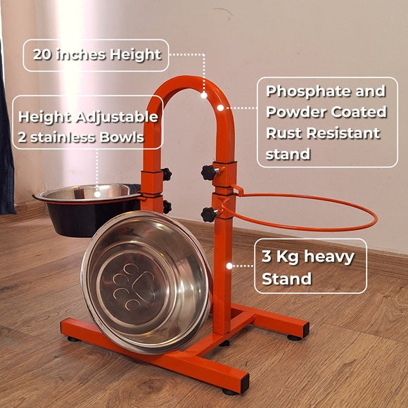 Ember Series Foldable Elevated Bed + U-Shaped Adjustable Double Diner