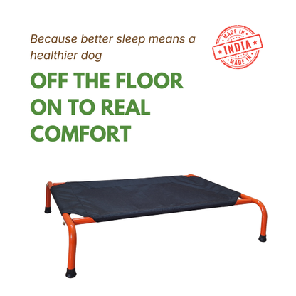 Elevated Dog Bed (Supports Upto 100kgs)