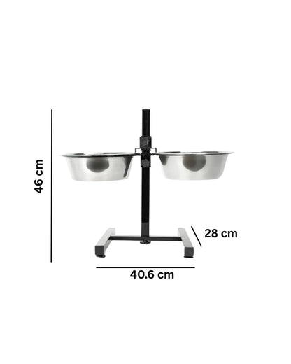 Pet Feeding Station Dimensions for small, medium and large breeds
