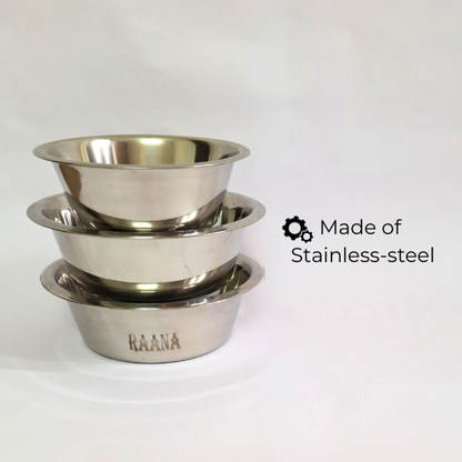 Custom Engraved Stainless Steel Dog Bowl