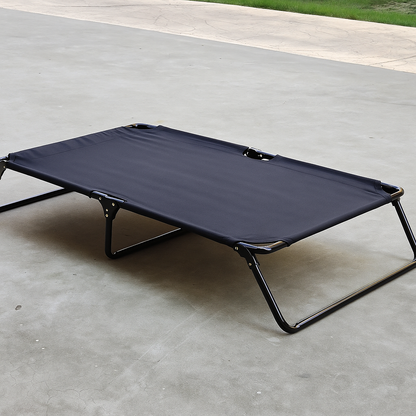 Foldable Elevated Dog Bed – Heavy-Duty, Portable & Washable