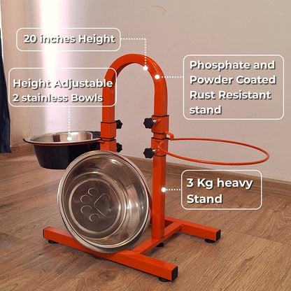 Ember Series Elevated Bed + U-Shaped Adjustable Double Diner Set