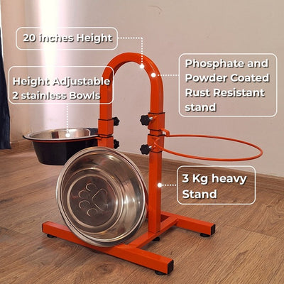 Ember Series Foldable Elevated Bed + U-Shaped Adjustable Double Diner