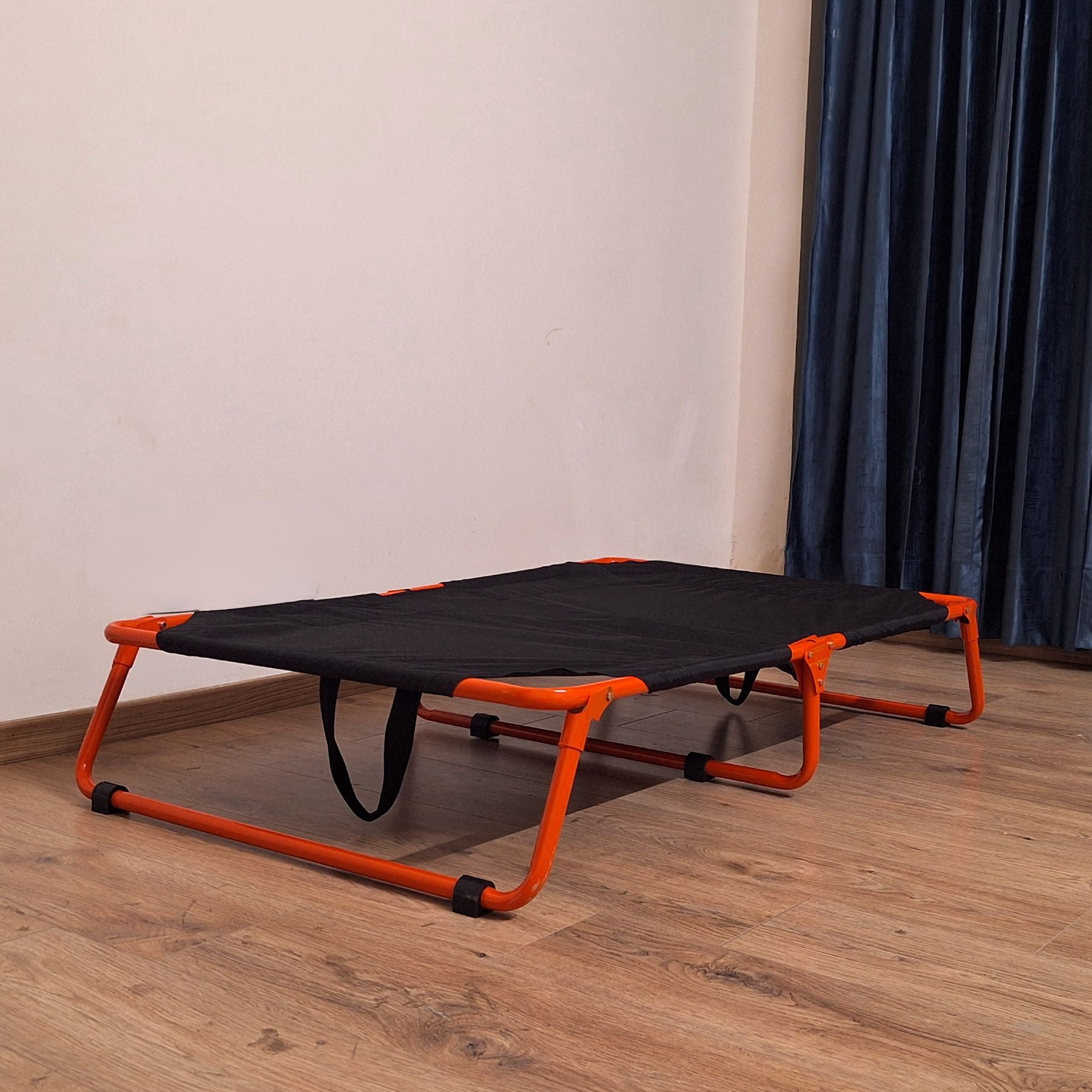 Foldable Elevated Dog Bed - Military Grade - Industrial Ember (Tested for 70 kg Pets)
